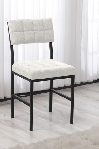 Chaise en lin - 82 x 40 x 40 cm
