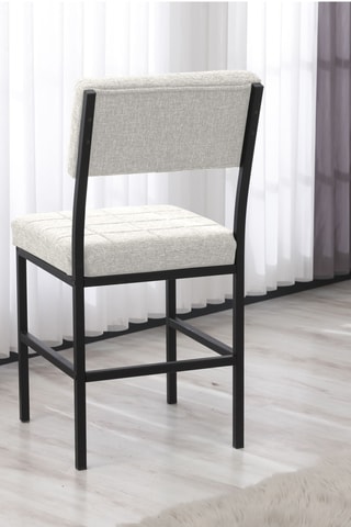 Chaise en lin - 82 x 40 x 40 cm