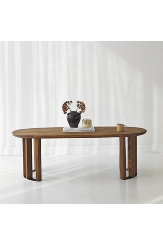 Table en bois massif - 115 x 40 x 55 cm