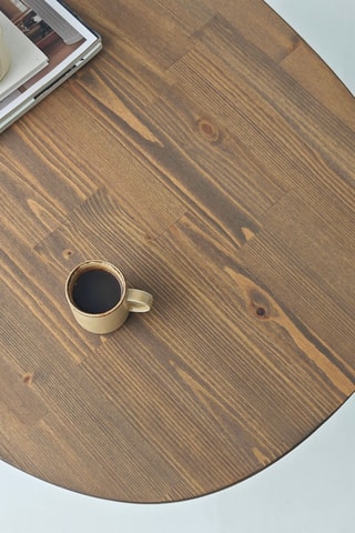 Table en bois massif - 115 x 40 x 55 cm