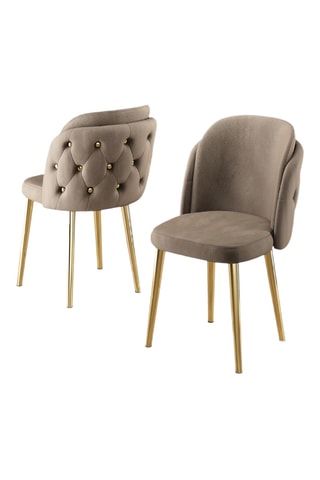 4 chaises -  42 x 82 x 38 cm