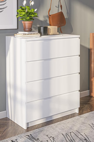 Commode 4 tiroirs - 80 X 100 x 48 cm