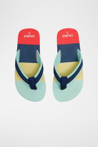 Chanclas - Verde agua