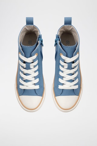 Tenis altos - Azul