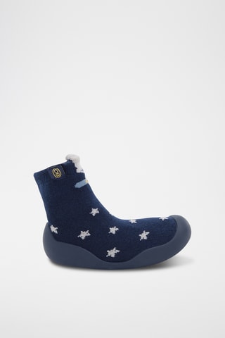 Patucos estilo calcetín - Azul marino