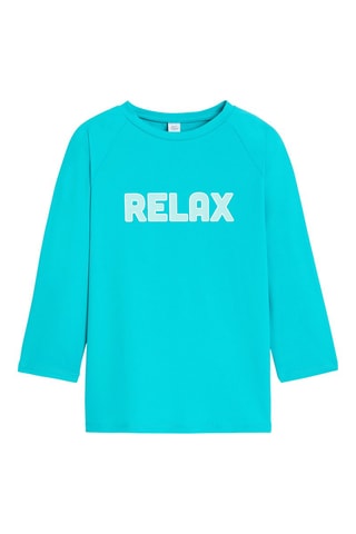 Camiseta de baño - Turquesa