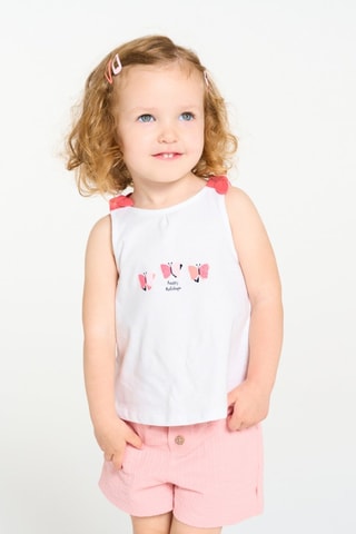 Camiseta de tirantes - Blanco