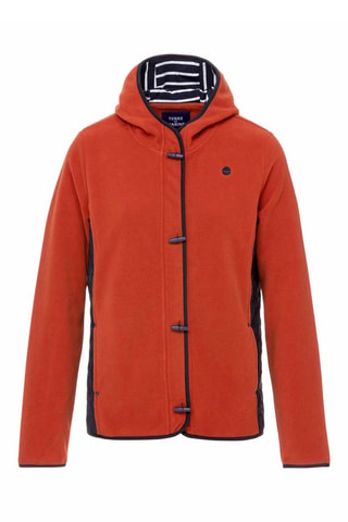 Chaqueta con capucha - Naranja