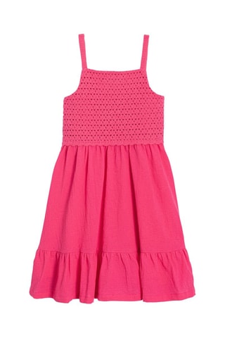 Vestido avolantado sin mangas - Rosa - Okaidi
