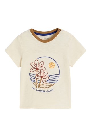 Camiseta - Crudo - Obaibi