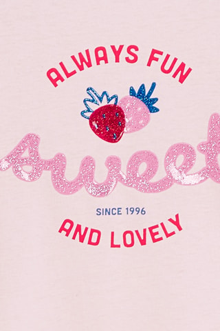 Camiseta - Rosa pastel - Okaidi