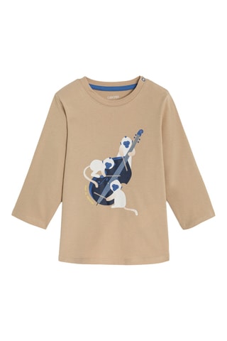Camiseta - Beige - Obaibi