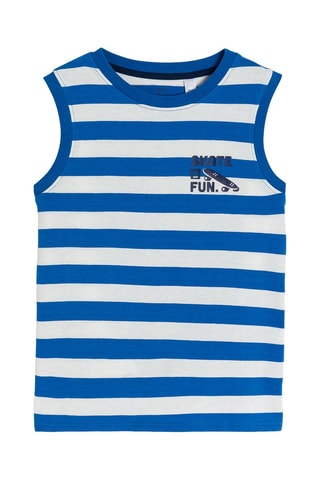 Camiseta de tirantes - Azul 