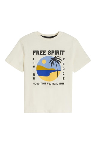 Camiseta - Beige - Okaidi