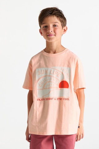 Camiseta - Rosa - Okaidi