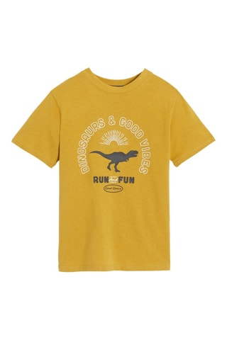 Camiseta - Amarillo mostaza - Okaidi