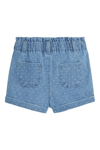 Short vaquero - Azul claro