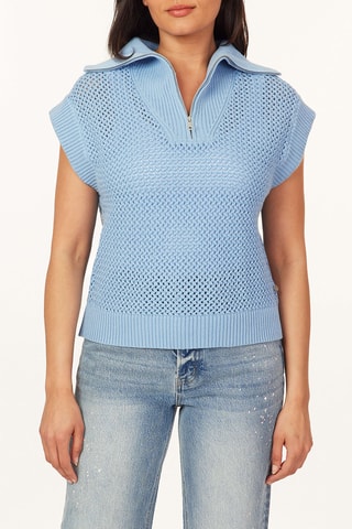 Top - Bleu clair