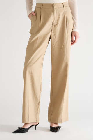Pantalon wide legs - Beige