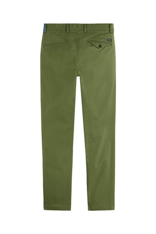Pantalon slim - Vert olive