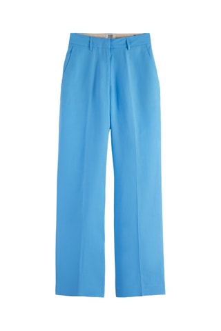 Pantalon wide legs - Bleu