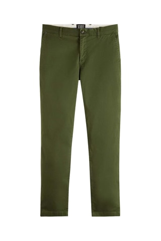 Chino slim en coton biologique - Kaki