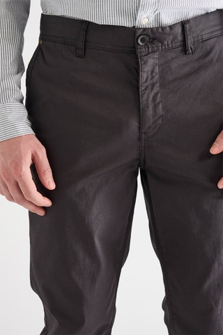 Chino en coton biologique - Gris