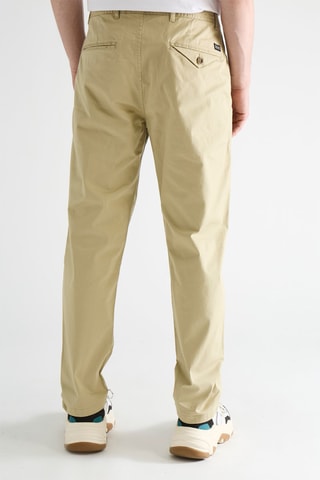 Chino en coton biologique - Beige