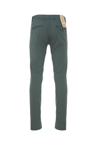 Chino en coton biologique - Vert