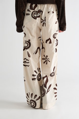 Pantalon en lin - Beige