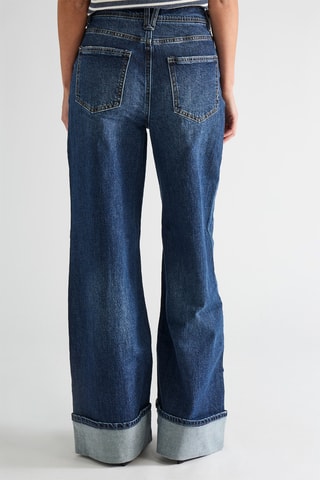 Vaquero wide leg - Azul oscuro