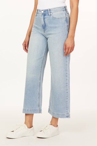 Jean wide legs 7/8 - Bleu clair