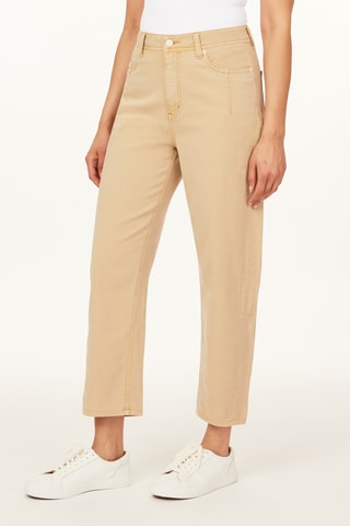 Jean droit 7/8 - Beige