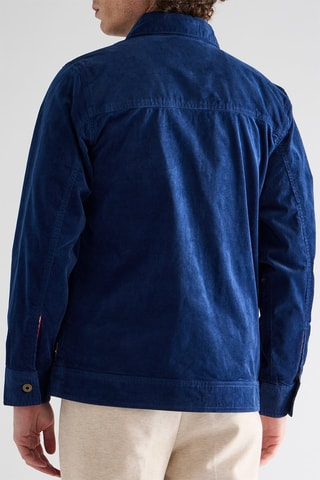 Veste en coton biologique - Bleu