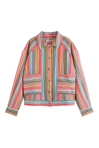 Veste - Rouge et ciel