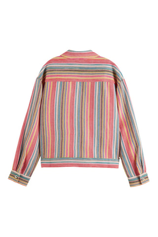 Veste - Rouge et ciel