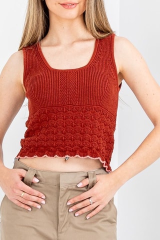 Top - Rouge brique