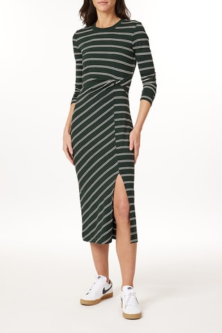 Robe midi - Vert