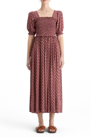 Robe longue - Bordeaux