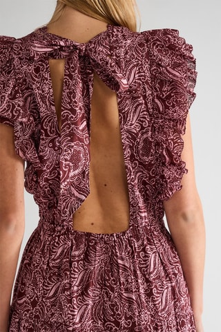Robe longue - Bordeaux