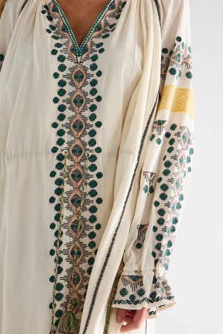 Robe longue - Ecru