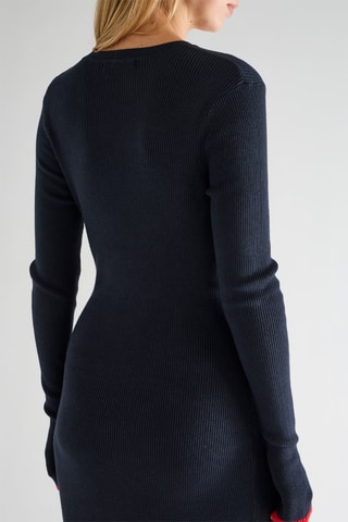 Robe pull - Bleu marine