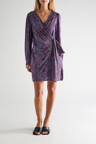 Robe portefeuille - Violet