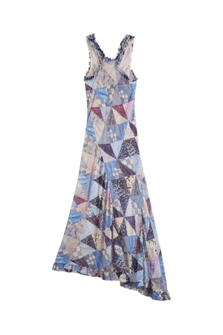 Robe longue - Bleu