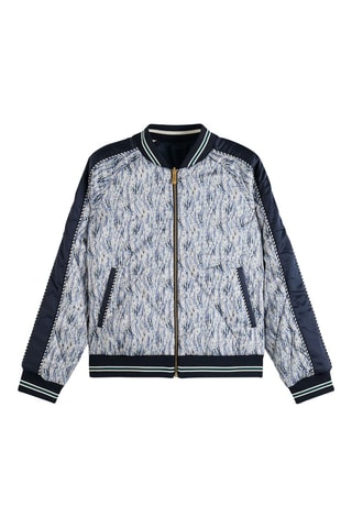 Bomber réversible - Bleu marine