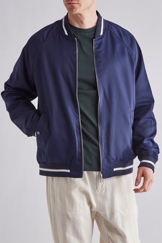 Bomber réversible - Bleu marine