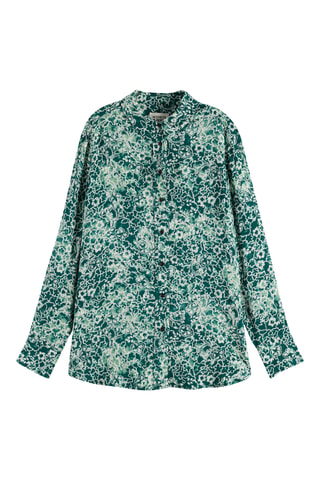 Chemisier relaxed - Vert