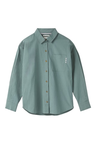 Chemise oversize - Vert