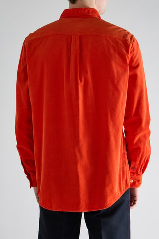 Chemise en velours - Orange