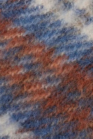 Surchemise en laine - Bleu